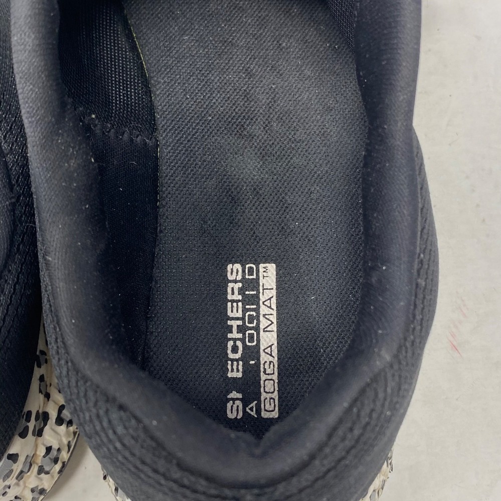Skechers GORun Consistent Womens 7.5 Black Running Shoes Leopard 128284 - Picture 14 of 16